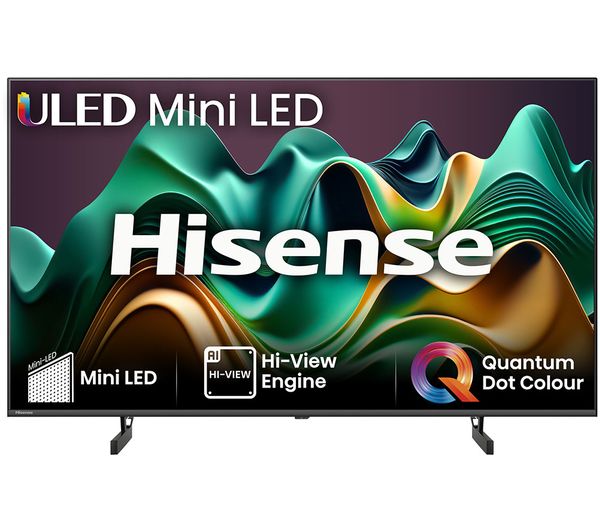 HISENSE 65U6NQTUK 65 Smart 4K Ultra HD HDR Mini LED TV with Amazon Alexa