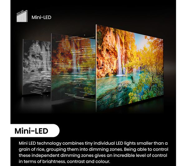 HISENSE 65U6NQTUK 65 Smart 4K Ultra HD HDR Mini LED TV with Amazon Alexa