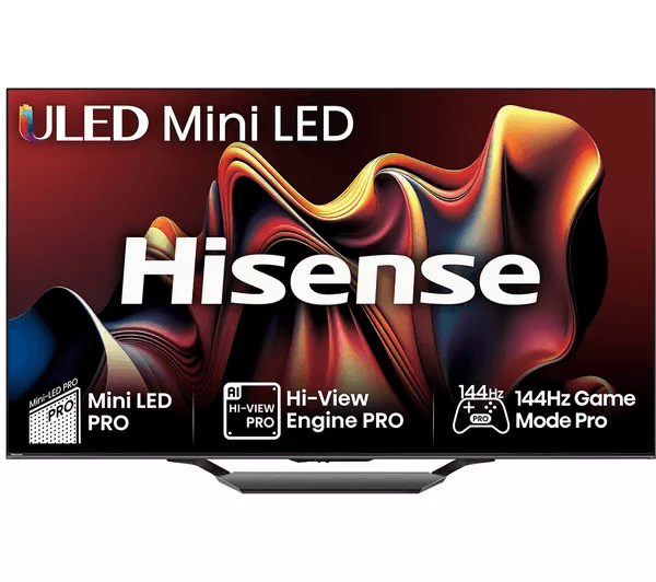 HISENSE 65U7NQTUK 65 Smart 4K Ultra HD HDR Mini LED TV with Amazon Alexa
