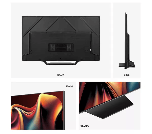 HISENSE 65U7NQTUK 65 Smart 4K Ultra HD HDR Mini LED TV with Amazon Alexa