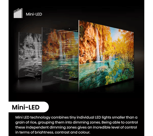 HISENSE 75U6NQTUK 75 Smart 4K Ultra HD HDR Mini LED TV with Amazon Alexa