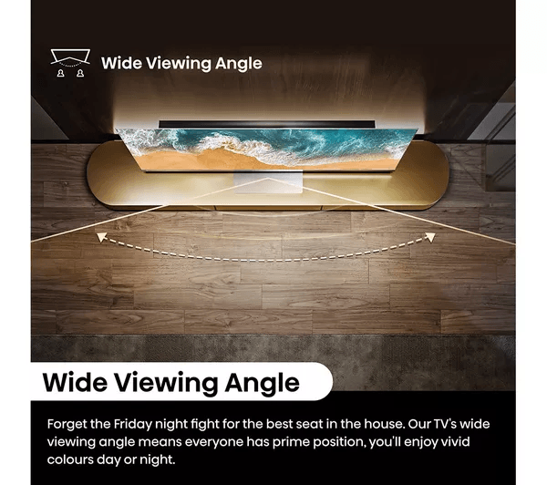 HISENSE 75U6NQTUK 75 Smart 4K Ultra HD HDR Mini LED TV with Amazon Alexa