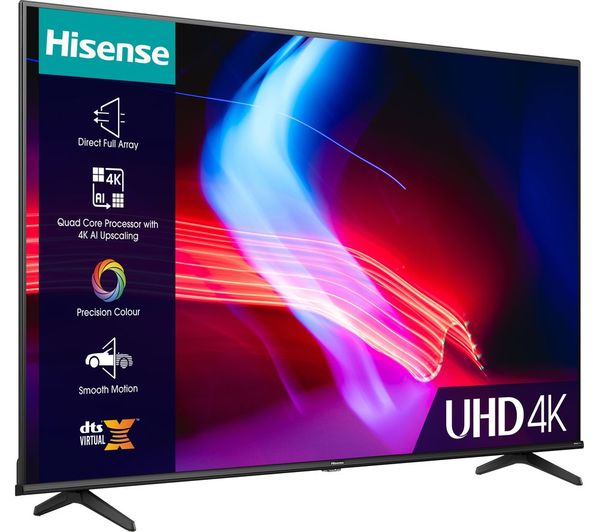 HISENSE 85A6KTUK 85 Smart 4K Ultra HD HDR LED TV with Amazon Alexa