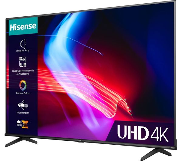 HISENSE 85A6KTUK 85 Smart 4K Ultra HD HDR LED TV with Amazon Alexa