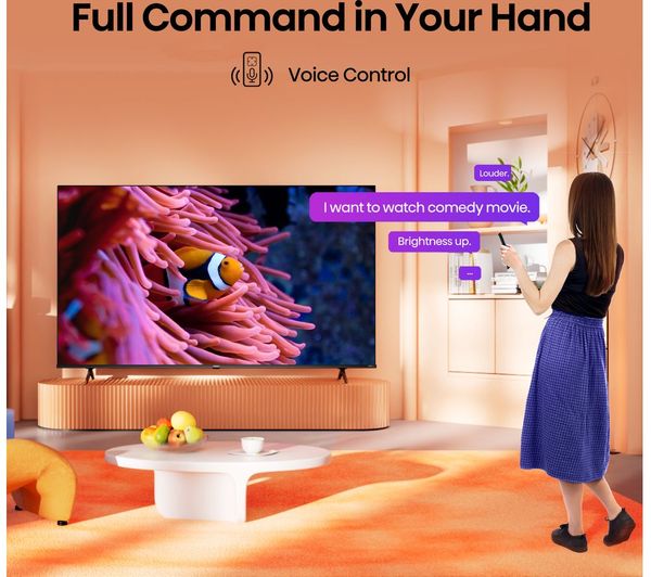 HISENSE 85A6KTUK 85 Smart 4K Ultra HD HDR LED TV with Amazon Alexa