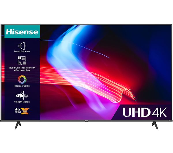 HISENSE 85A6KTUK 85 Smart 4K Ultra HD HDR LED TV with Amazon Alexa