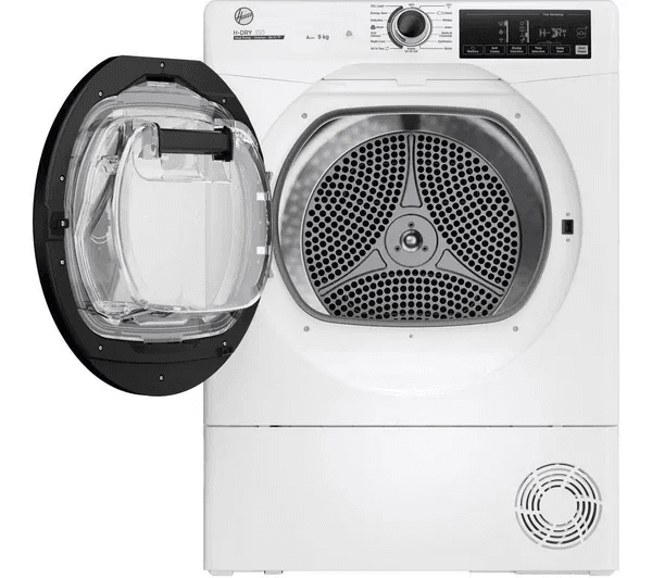 HOOVER H-Dry 350 HRE H9A3TBE-80 N WiFi-enabled 9 kg Heat Pump Tumble Dryer - White