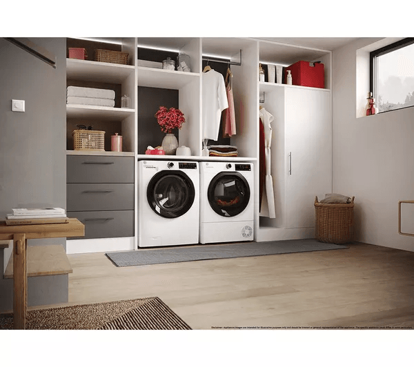 HOOVER H-Dry 350 HRE H9A3TBE-80 N WiFi-enabled 9 kg Heat Pump Tumble Dryer - White