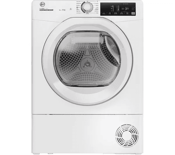 HOOVER H-Dry 350 HRE H9A3TE-80 N WiFi-enabled 9 kg Heat Pump Tumble Dryer - White