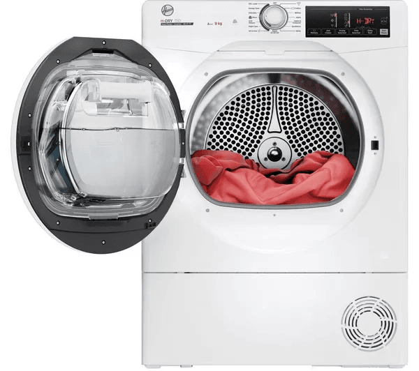 HOOVER H-Dry 350 HRE H9A3TE-80 N WiFi-enabled 9 kg Heat Pump Tumble Dryer - White