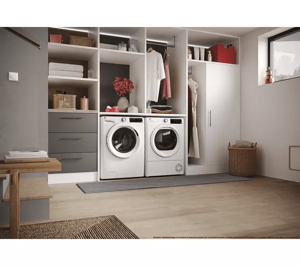 HOOVER H-Dry 350 HRE H9A3TE-80 N WiFi-enabled 9 kg Heat Pump Tumble Dryer - White