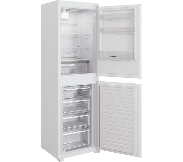 HOTPOINT Frost Free HBC18 5050 F2 Integrated 50 50 Fridge Freezer - Sliding Hinge