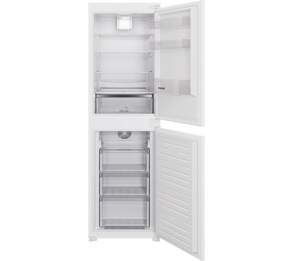 HOTPOINT Frost Free HBC18 5050 F2 Integrated 50 50 Fridge Freezer - Sliding Hinge