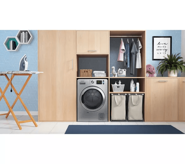 INDESIT Push&Go YT M11 92SS X UK 9 kg Heat Pump Tumble Dryer - Silver