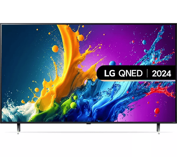 LG 75QNED80T6A 75 Smart 4K Ultra HD HDR QNED TV with Amazon Alexa