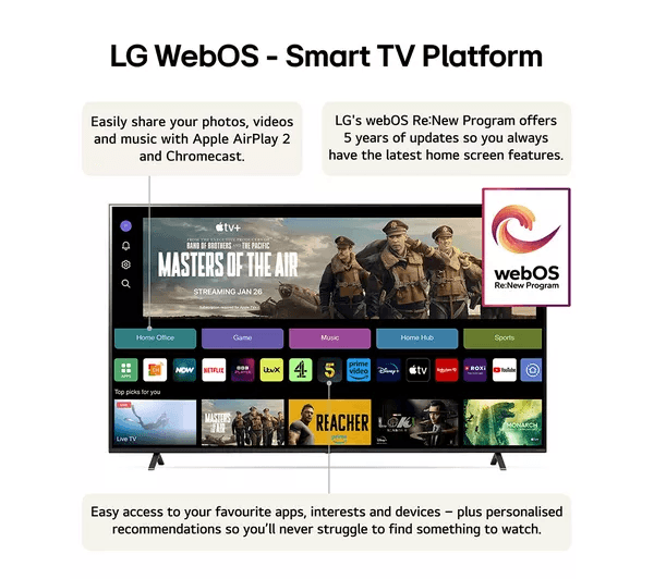 LG 86NANO81T6A 86 Smart 4K Ultra HD HDR LED TV with Amazon Alexa