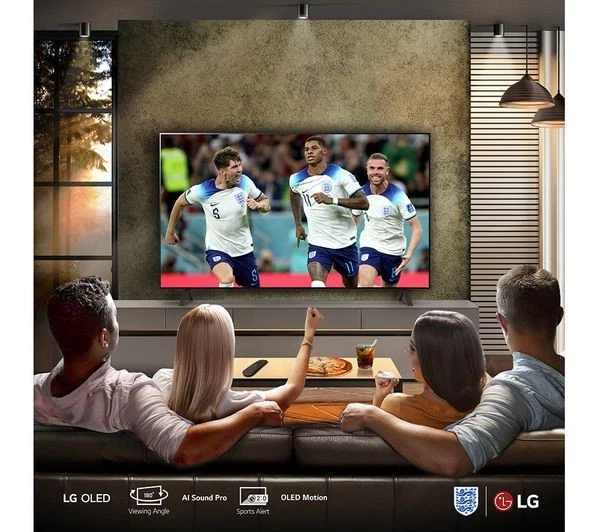 LG B4 55 inch OLED 4K HDR Smart TV (2024) - OLED55B46LA