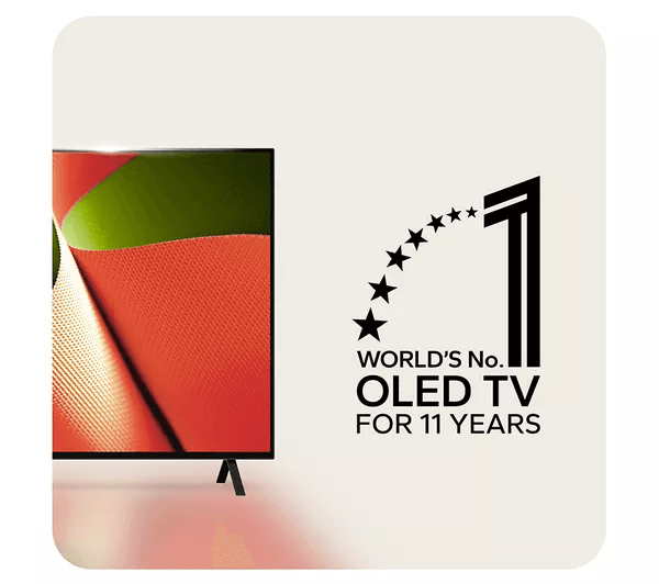 LG B4 65 inch OLED 4K HDR Smart TV (2024) - OLED65B46LA