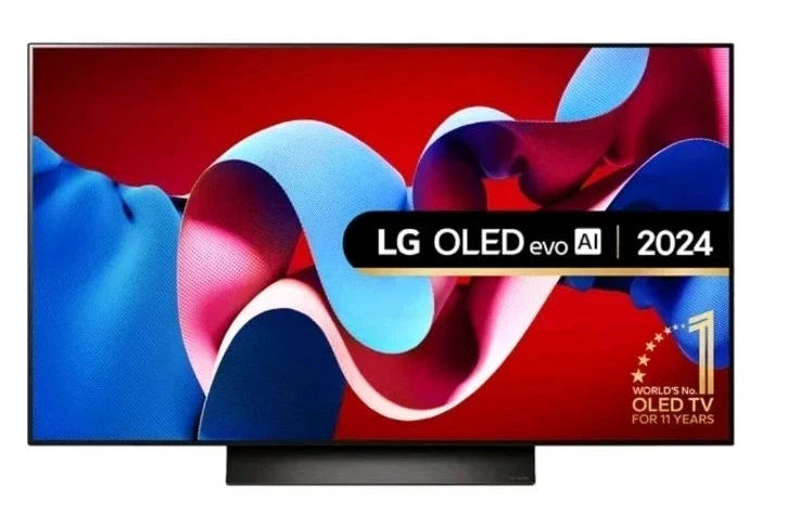 LG C4 48 inch OLED evo 4K HDR Smart TV (2024) - OLED48C46LA