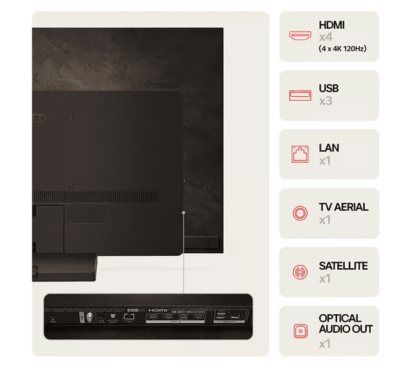 LG C4 65 inch OLED evo 4K HDR Smart TV (2024) - OLED65C44LA