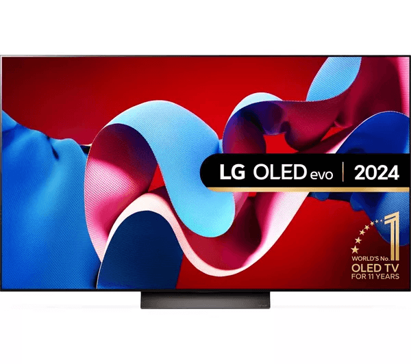 LG C4 65 inch OLED evo 4K HDR Smart TV (2024) - OLED65C46LA