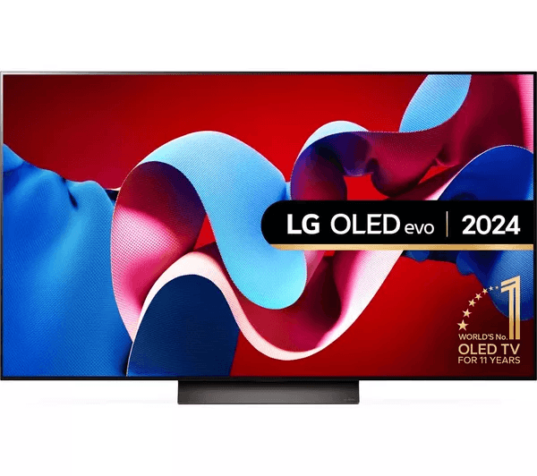LG C4 77 inch OLED evo 4K HDR Smart TV (2024) - OLED77C46LA