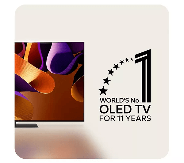 LG G4 55 inch OLED evo 4K HDR Smart TV (2024) - OLED55G46LS