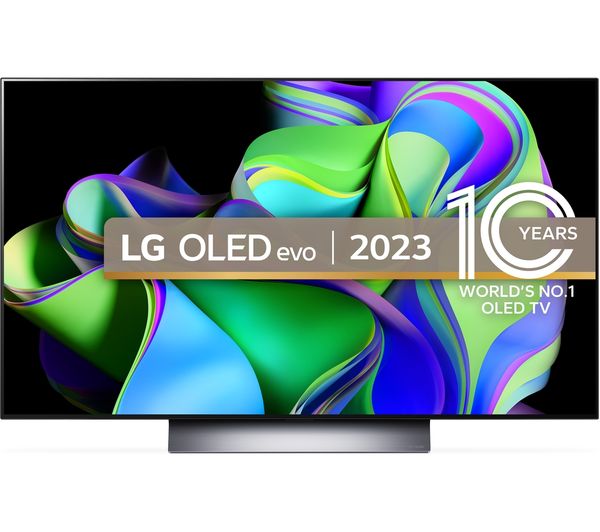 LG OLED48C36LA 48 Smart 4K Ultra HD HDR OLED TV with Amazon Alexa