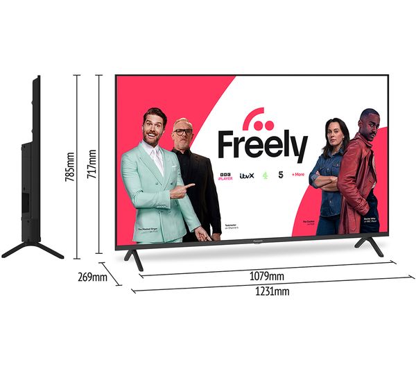 PANASONIC TV-55W90AEB 55 Smart 4K Ultra HD HDR LED TV with Amazon Alexa