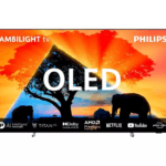 PHILIPS Ambilight 77OLED759 12 77  Smart 4K Ultra HD HDR OLED TV