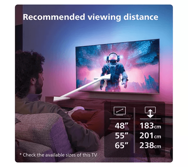 PHILIPS Ambilight 77OLED759 12 77 Smart 4K Ultra HD HDR OLED TV