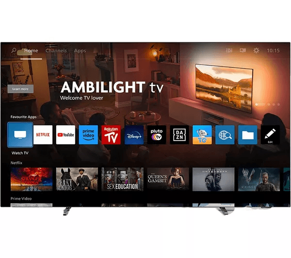 PHILIPS Ambilight 77OLED759 12 77 Smart 4K Ultra HD HDR OLED TV