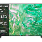 SAMSUNG DU8000 75 Crystal UHD 4K HDR LED Smart TV (2024) - UE75DU8000