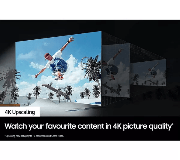 SAMSUNG DU9000 98 inch Crystal UHD 4K HDR LED Smart TV (2024) - UE98DU9000