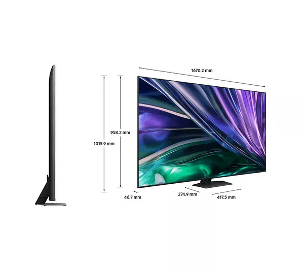 SAMSUNG QN85D 75 inch Neo QLED 4K HDR Smart TV (2024) - QE75QN85D