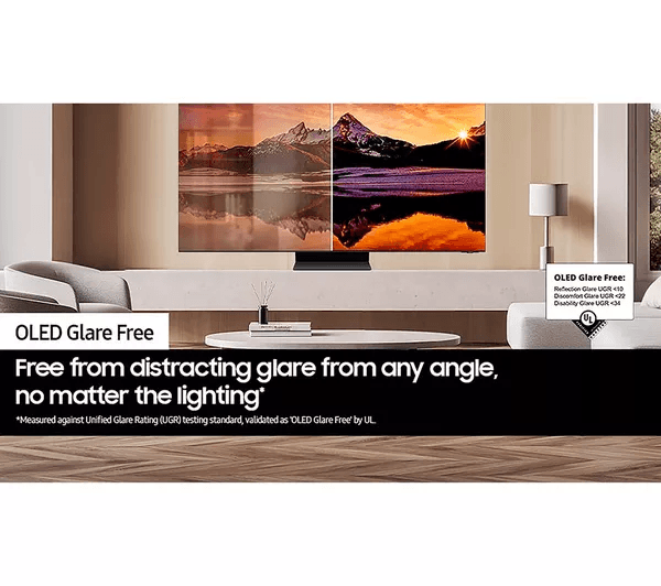 SAMSUNG S95D 77 inch OLED 4K HDR Smart TV (2024) - QE77S95D