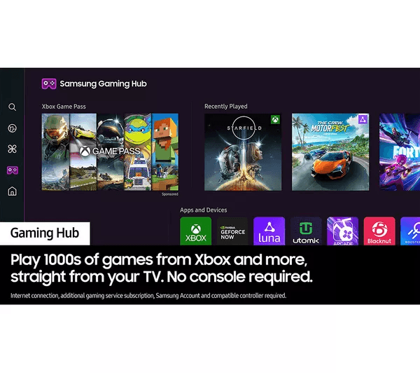 SAMSUNG S95D 77 inch OLED 4K HDR Smart TV (2024) - QE77S95D