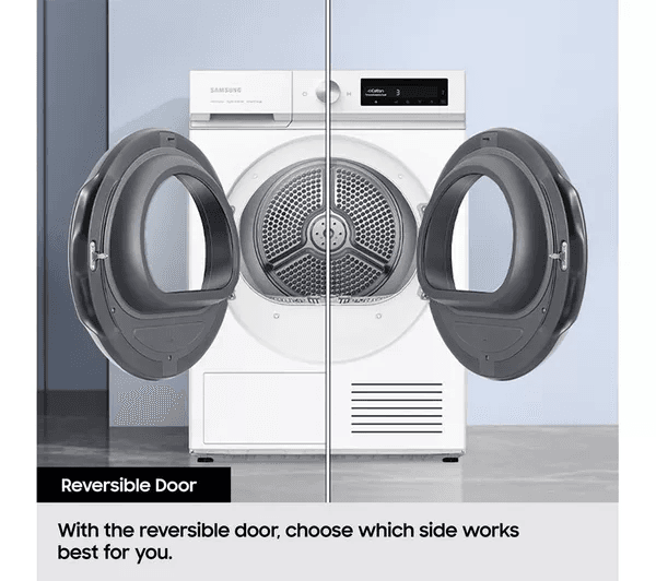 SAMSUNG Series 5 AI Energy DV80CGC0B0ABEU 8 kg Heat Pump Tumble Dryer - Black