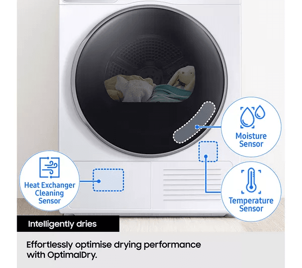 SAMSUNG Series 6 AI Energy DV90T6240LN S1 WiFi-enabled 9 kg Heat Pump Tumble Dryer - Graphite