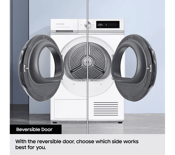SAMSUNG Series 6 AI Energy DV90T6240LN S1 WiFi-enabled 9 kg Heat Pump Tumble Dryer - Graphite