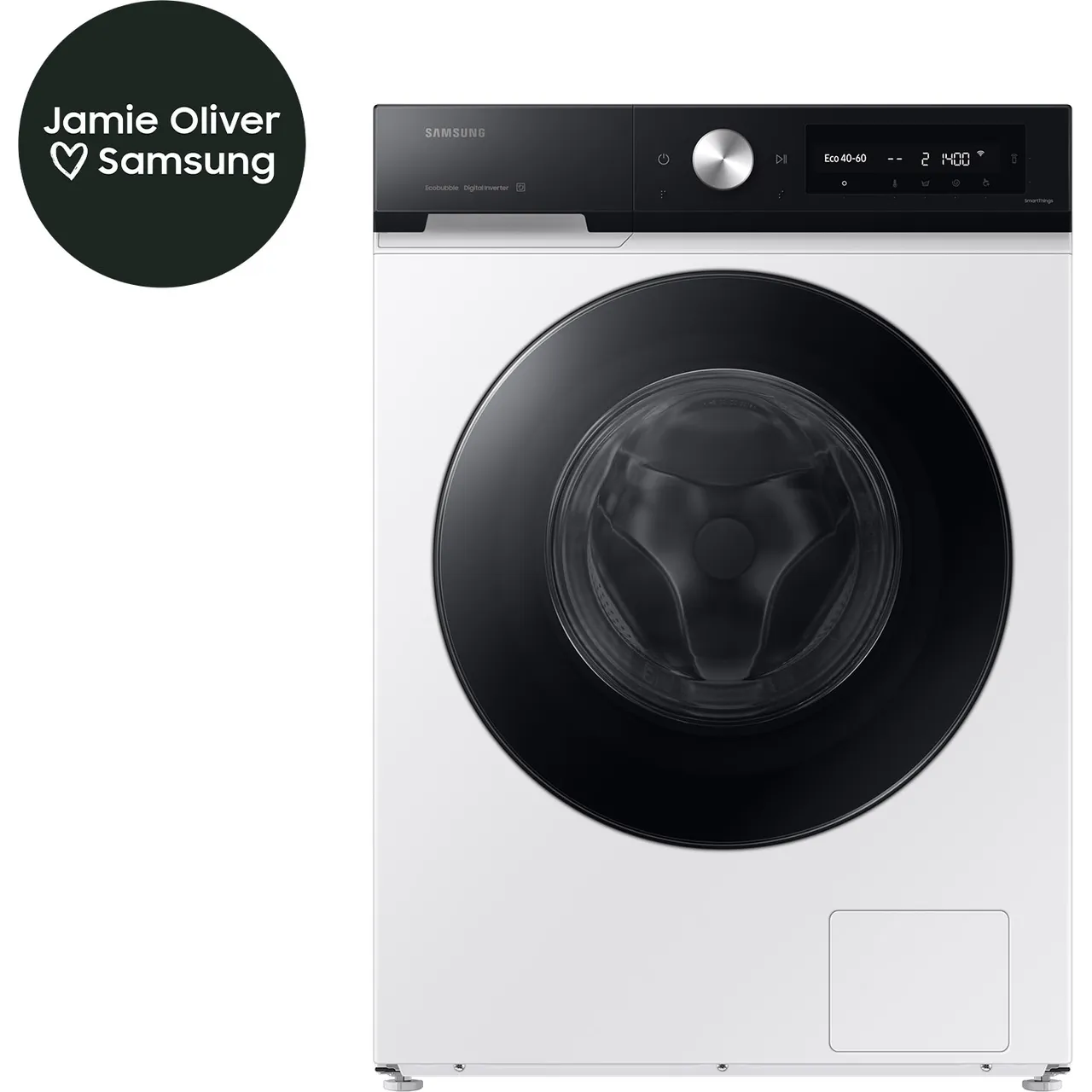 SAMSUNG Series 7 AI Energy AutoDose WW90DB7U94GEU1 WiFi-enabled 9 kg 1400 Spin Washing Machine - White