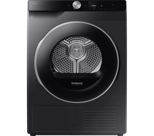 SAMSUNG Series 7 OptimalDry DV90T6240LB S1 9 kg Heat Pump Tumble Dryer - Black