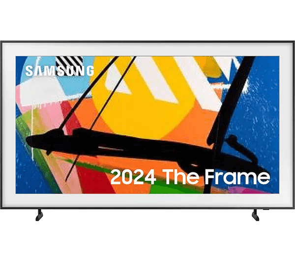 SAMSUNG The Frame LS03D 85 inch Art Mode QLED 4K HDR Smart TV (2024) - QE85LS03DA