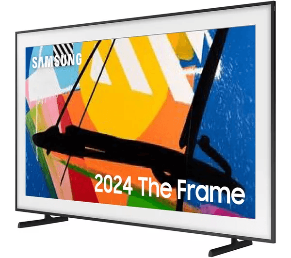 SAMSUNG The Frame LS03D 85 inch Art Mode QLED 4K HDR Smart TV (2024) - QE85LS03DA