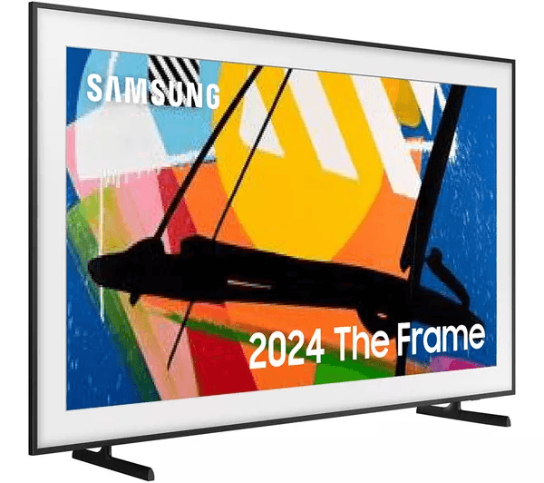 SAMSUNG The Frame LS03D 85 inch Art Mode QLED 4K HDR Smart TV (2024) - QE85LS03DA