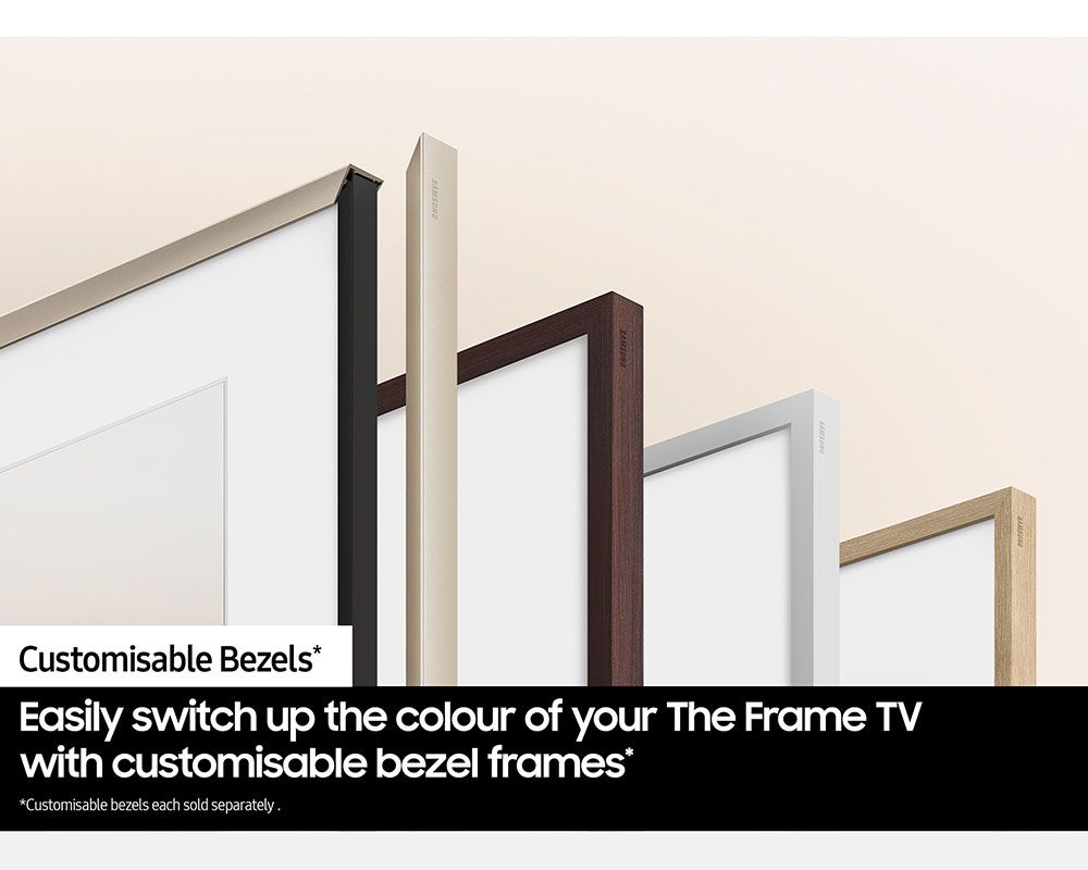 SAMSUNG The Frame LS30D 43 inch Art Mode QLED 4K HDR Smart TV (2024) - QE43LS03DA
