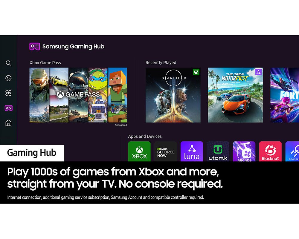 SAMSUNG The Frame LS30D 43 inch Art Mode QLED 4K HDR Smart TV (2024) - QE43LS03DA