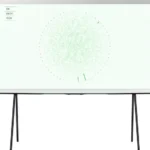 SAMSUNG The Serif QE55LS01DAUXXU 55  Smart 4K Ultra HD HDR QLED TV with Bixby & Amazon Alexa - Cloud White
