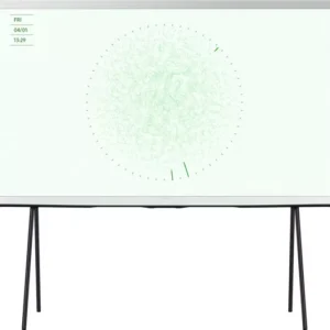 SAMSUNG The Serif QE55LS01DAUXXU 55 Smart 4K Ultra HD HDR QLED TV with Bixby & Amazon Alexa - Cloud White