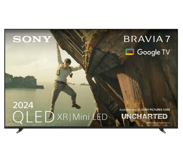 SONY BRAVIA 7 75 inch QLED XR Mini LED 4K HDR Smart TV - K75XR70PU